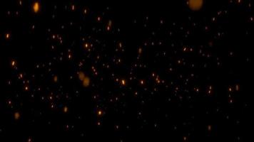 partiklar gyllene gnistor bakgrund video