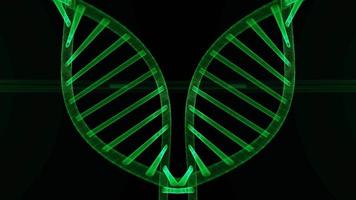 dubbele helix dna achtergrondvideo video