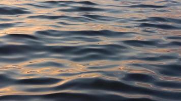 Fondo de textura de agua de mar abstracto video