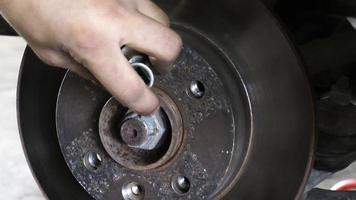 Car Service Repair Brake Disc System video