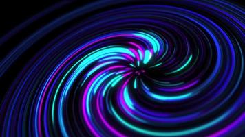 Abstract Colorful Swirl