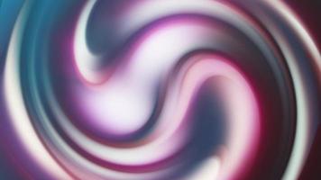 Blue and purple neon flowing liquid waves  video