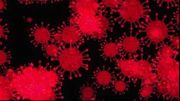 coronavirus 2019-ncov nuevo fondo de coronavirus video