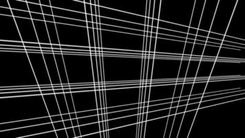 Fondo de cuadrícula de tecnología abstracta 4k video