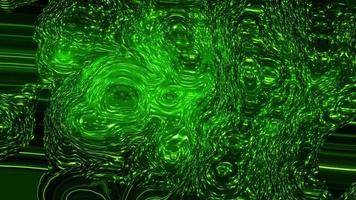 Abstract Green Fluid Background video