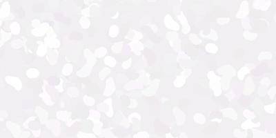 Light purple vector texture with memphis shapes.