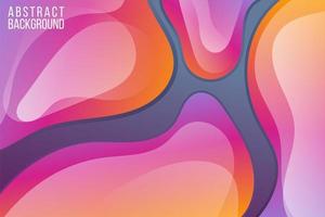 colorful gradient abstract liquid background vector illustration