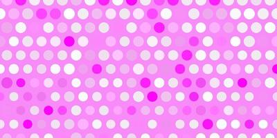 Light pink vector background with spots.