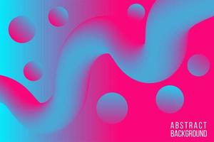 colorful blue pink fluid abstract background