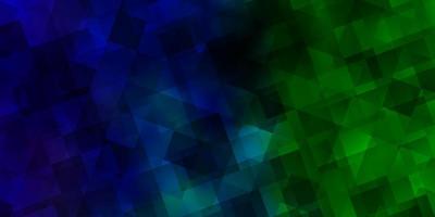 Light Blue, Green vector background with polygonal style.