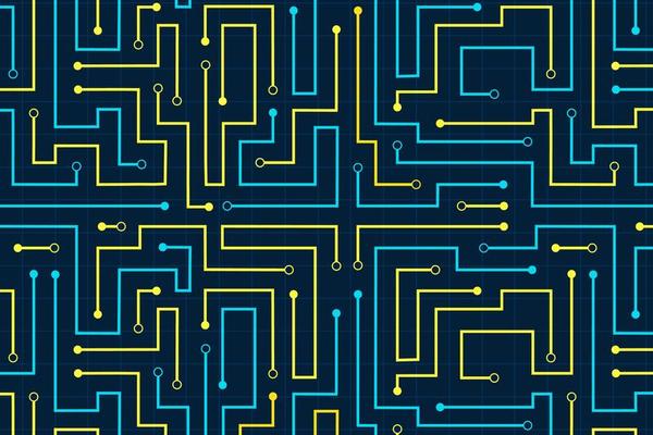 Line circuit abstract pattern technology background