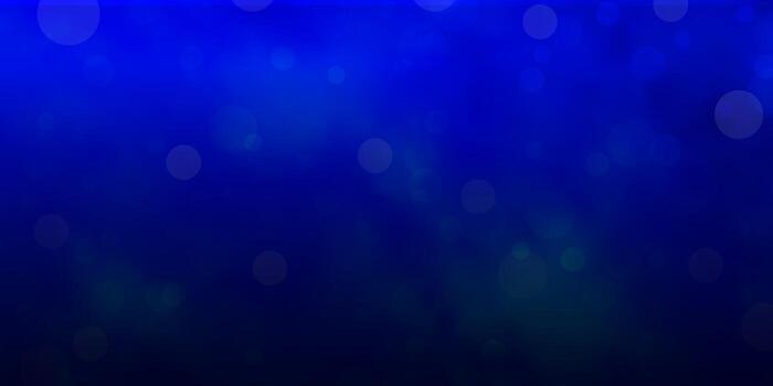 diseño de vector azul claro con formas circulares.