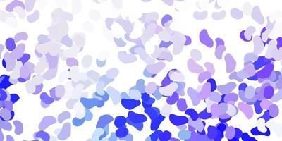 Light purple vector template with abstract forms.