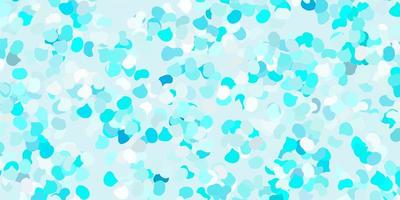 Light blue vector pattern with abstract shapes.