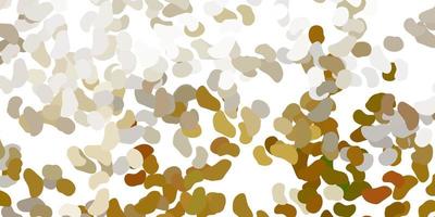 Light gray vector texture with memphis shapes.