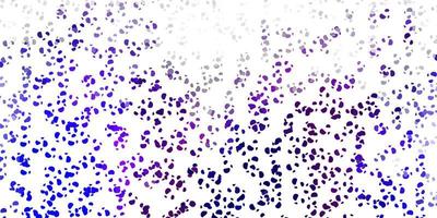 Light pink, blue vector pattern with abstract shapes.