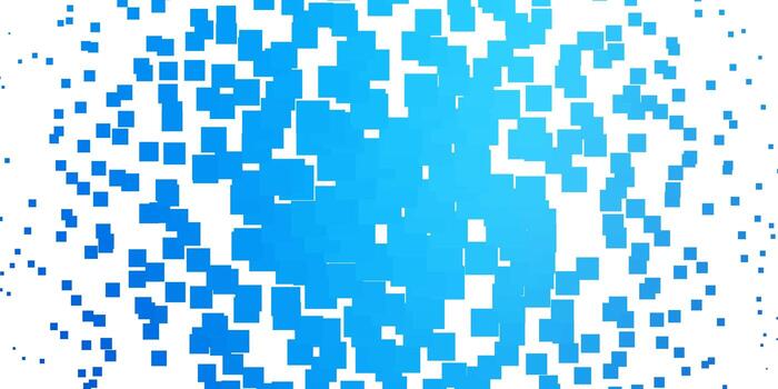 Light BLUE vector texture in rectangular style.