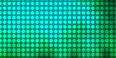 Light Green vector template with circles.