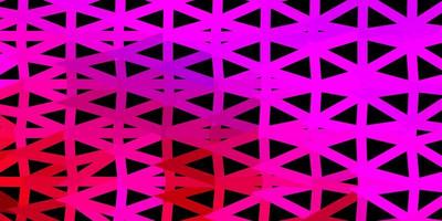 Dark pink vector gradient polygon texture.