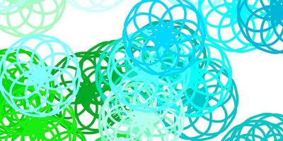 Light Blue, Green vector texture with disks