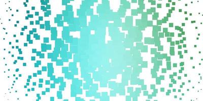 Light Blue, Green vector texture in rectangular style.