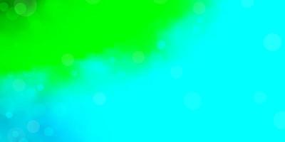 Light Blue, Green vector layout with circle shapes.
