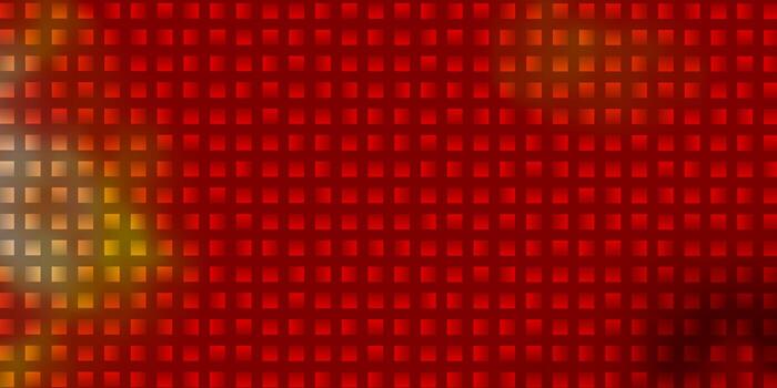 diseño de vector rojo claro, amarillo con líneas, rectángulos.