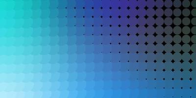 Light Blue, Green vector background with circles.