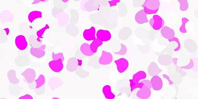 Light purple vector template with abstract forms.