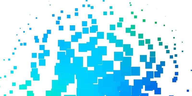 Light Blue, Green vector background in polygonal style.
