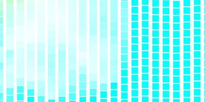 Light Blue, Green vector backdrop with rectangles.