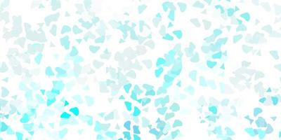 Light blue vector pattern with abstract shapes