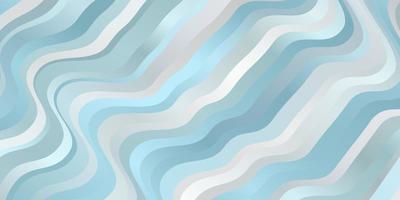 Light BLUE vector template with curved lines.