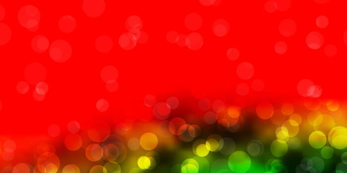 diseño de vector multicolor oscuro con formas circulares.