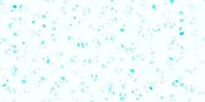 Light blue vector pattern with abstract shapes.