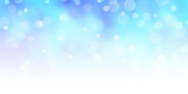 Light BLUE vector background with circles.