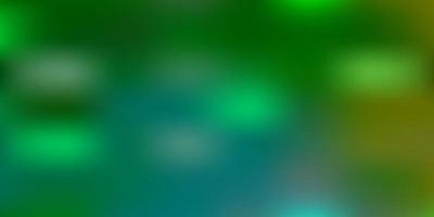 Light blue, green vector abstract blur drawing.