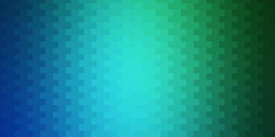 Light Blue, Green vector template with rectangles.