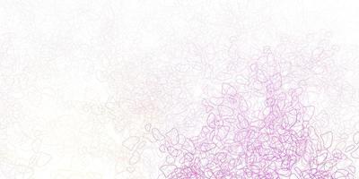 Light pink vector background with random forms.