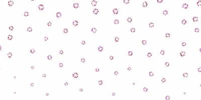 Light pink vector background with spots.