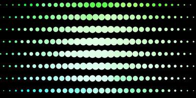 Light Green vector template with circles.