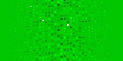 Light Green vector template in rectangles.
