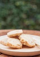 galletas de anacardo afuera foto