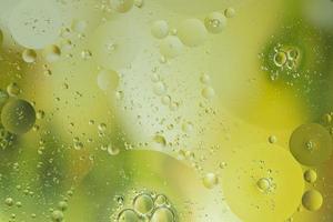 Water and oil, abstract background photo