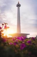 monumento nacional en indonesia foto