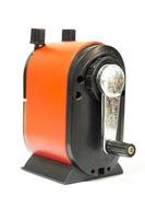 Side view of a pencil sharpener photo