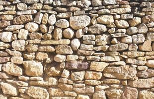 Stone wall texture photo