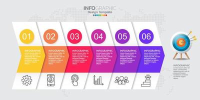 Infographic elements for content, diagram, flowchart, steps, parts, timeline, workflow, chart. vector