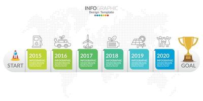 elementos infográficos para contenido, diagrama, diagrama de flujo, pasos, partes, línea de tiempo, flujo de trabajo, gráfico. vector