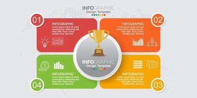 elementos infográficos para contenido, diagrama, diagrama de flujo, pasos, partes, línea de tiempo, flujo de trabajo, gráfico. vector